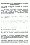 Modelo de Termo de Ação de Obrigação de Fazer - Excesso de Barulho em Salão de Festas em Condomínio