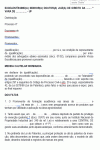 Modelo de Termo de Ação Cautelar Inominada sobre Patente de Produto