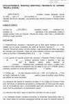 Modelo de Termo de Ação de Habeas Corpus - Crime Societário - Falta de Justa Causa