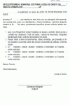 Modelo de Termo de Especificação de Provas - Apresentação de Novos Documentos