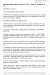 Modelo de Termo de Aditamento Doença Ocupacional