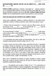 Modelo de Termo de Ação de Anulação de Contrato de Compra e Venda a Descendente