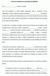 Carta Padrão de Intenção de Aquisição de Empresa