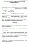 Modelo de Contrato de Prestação de Serviço de Assistência à Saúde e Atendimento Domiciliar Home Care