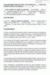 Modelo de Termo de Ação Monitória Prestação de Serviço Juizado Especial -Nota Fiscal Assinada