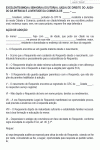 Modelo de Termo de Ação de Adoção Requerente sem Parentesco com o Menor