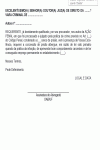 Termo Padrão de Petição Pedido de Concessão de Prisão Albergue