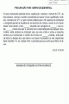 Termo Padrão de Procuração para Compra de Bem Imóvel