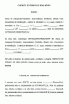 Modelo de Contrato de Permuta de Bens - Transferência 