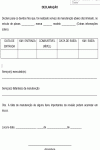 Modelo de Declaração de Manutenção de Veículo