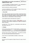 Termo Padrão de Petição Reconhecimento e Extinção de União Estável