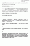 Modelo de Termo de Petição Incidente de Desvio de Execução Penal