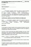 Modelo de Termo de Petição Demolitória Preventiva Contestação