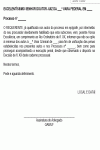 Modelo de Petição Não Oposição a Unificação de Penas