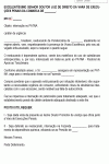 Modelo de Petição Pedido Autorização para Internação no Patna