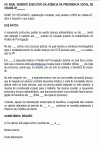 Modelo de Pedido de Pagamento em Atraso de Benefício Ativo