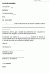 Termo Padrão de Carta de Suspensão