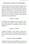 Contrato Individual Padrão para Trabalho por Prazo Indeterminado