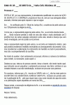 Modelo de Petição Ausência da Autora sem Culpa