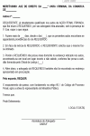 Modelo de Petição Pedido de Arquivamento de Queixa Devido a Perempção