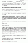 Modelo de Petição Ação de Despejo por Falta de Pagamento Sem Cumulação de Cobrança de Aluguéis - NOVO CPC