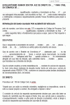 Modelo de Petição Ação de Reparação de Dano Causado por Colisão de Veículo com Caminhão