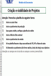 Planilha Padrão para Análise Econômica e Financeira de Projetos - Criação e Viabilidade do Projeto