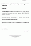 Modelo de Petição Manifestação Concordância Desistência Pedido de Insalubridade