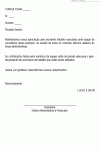 Termo Padrão de Carta de Agradecimento por Consultoria - Modelo Simples