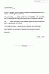 Modelo de Carta de Agradecimento por Hospitalidade - Modelo Simples