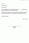 Modelo de Carta de Agradecimento por Recebimento de Material - Modelo Simples