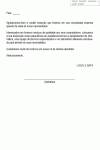 Termo Padrão de Carta de Agradecimento por Recepção de Representante - Modelo Simples