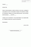 Termo Padrão de Aviso de Aumento de Preços de Mensalidade- Modelo Simples