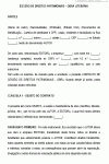 Modelo de Contrato de Cessão de Direitos Patrimoniais - Obra Literária