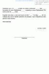 Termo Padrão de Comunicado de Abandono de Emprego para Anúncio em Jornal - Modelo Simples