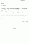 Carta Padrão Resposta do Cliente a Carta de Cobrança - Modelo Simples