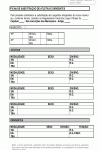 Ficha Padrão de Substituição de Atletas e Dirigentes - Modelo Simples