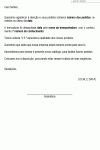 Carta Padrão de Agradecimento de Pedido - Modelo Simples