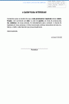 Modelo de Declaração para Cancelamento de Protesto - Modelo Simples