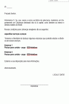 Termo Padrão de Oferecimento de Serviços de Cobrança - Modelo Simples