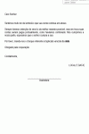 Carta Padrão de Cobrança de Cheque - Modelo Simples