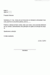 Solicitação Padrão de Atestado de Idoneidade Financeira - Modelo Simples