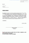 Notificação Padrão Denunciando a Locação não Residencial com Prazo Indeterminado - Modelo Simples