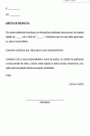 Solicitação Padrão de Direito de Resposta - Modelo Simples