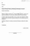 Termo Padrão de Resposta Positiva a Solicitação de Informações Comerciais - Modelo Simples