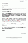 Modelo de Carta Contestando Reajuste Abusivo de Mensalidade de Contrato de Assistência Médica - Modelo Simples