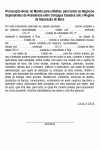 Modelo de Procuração Geral do Marido para a Mulher para todos os Negócios Dependentes de Assistência - Modelo Simples