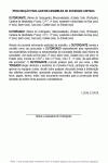 Procuração Padrão para Agir em Assembleia de Sociedade Limitada - Modelo Simples