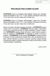 Modelo de Procuração para Caixeiro Viajante - Modelo Simples