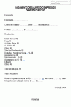 Modelo de Pagamento de Salário do Empregado Doméstico Recibo- Modelo Simples